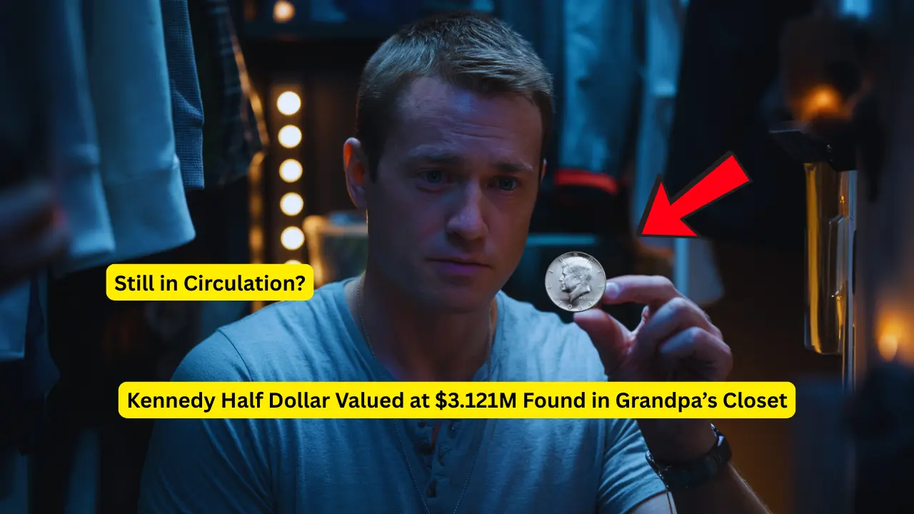 Kennedy Half Dollar Valued at $3.121M Found in Grandpa’s Closet