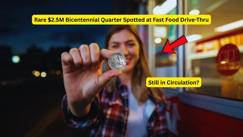 Rare $2.5M Bicentennial Quarter Spotted at Fast Food Drive-Thru
